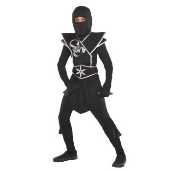 Black Ops Ninja Costume Medium (8-10)