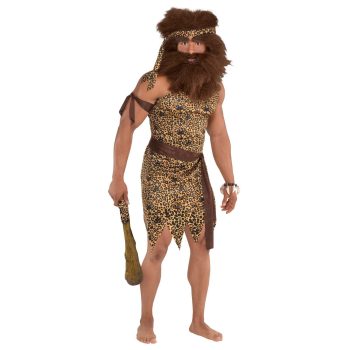 Caveman Tunic Costume Kit, Adult Standard