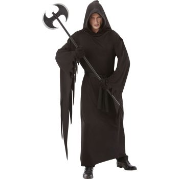 Black Terror Robe - Adult