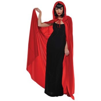 Hooded Red Cape