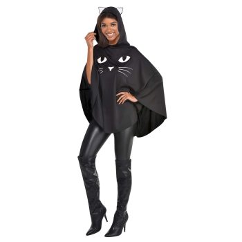 Cat Poncho Costume Adult