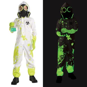 Glow Hazmat Costume (12-14)