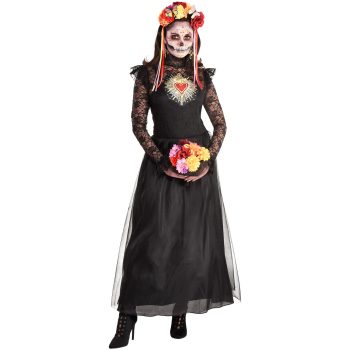 Day of the Dead Couture Dress Adult Standard