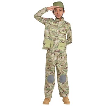 Combat Soldier Costume Large (12-14)