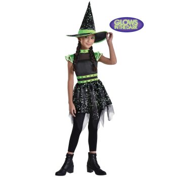 Glow-in-the-Dark Midnight Mischief Witch - (8-10)