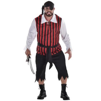 Land Ho! Pirate Costume Plus (48-52)