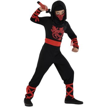 Blood Dragon Ninja Costume 12-14