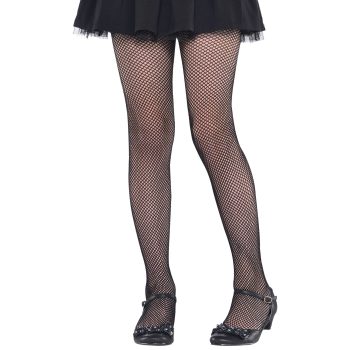 Black Fishnet Tights - Child S/M
