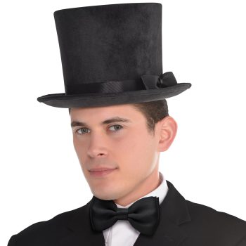 Deluxe Black Top Hat