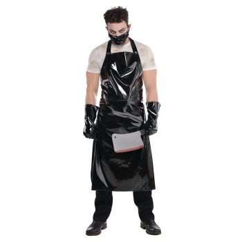 Black Butcher Apron Kit Standard