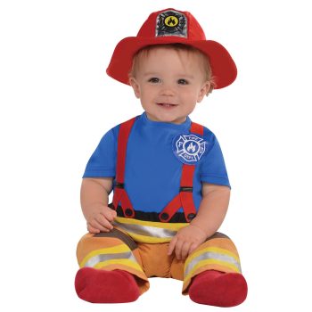 Baby First Fireman Costume Infant 6-12M