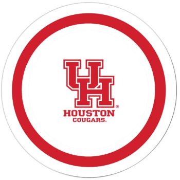 University of Houston Cougars logo with red and white design.