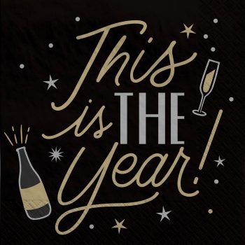 This Is The Year Luncheon Napkins, 16ct
