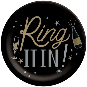 This Is The Year Paper Plates, 6 3/4", 8ct