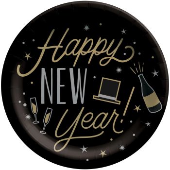 This Is The Year 8 1/2" Round Plates, 8ct