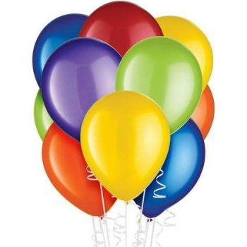 Assorted Latex Balloons: A Burst of Colorful Fun for Any Occasion!