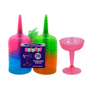 Two colorful layered drink bottles with a pink margarita glass.