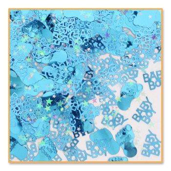 Blue and teal butterflies scattered on a light background.