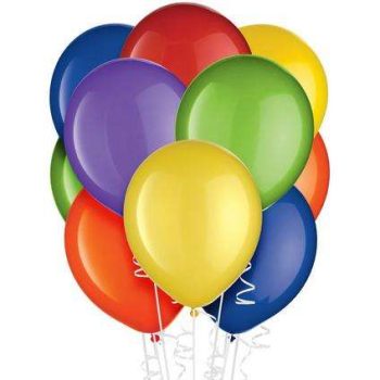 Assorted Latex Balloons: A Burst of Colorful Fun for Any Occasion!