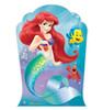 Ariel the mermaid with Flounder and Sebastian from The Little Mermaid.