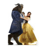 A man and a woman dancing in traditional attire.