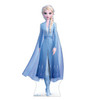 A young girl in a flowing blue dress and cape.