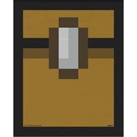 Pixelated chest from a video game, likely Minecraft.