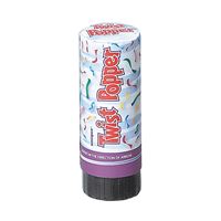 Twist and pepper shaker with a colorful design.