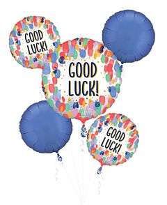 Colorful balloons set the scene for a spirited good luck party, exuding happiness and festivity. Elevate your event with our charming balloon decorations, sure to bring luck and cheer to all!