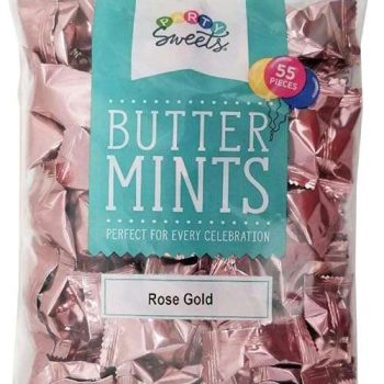 Rose Gold Metallic Hospitality Mints, 7oz